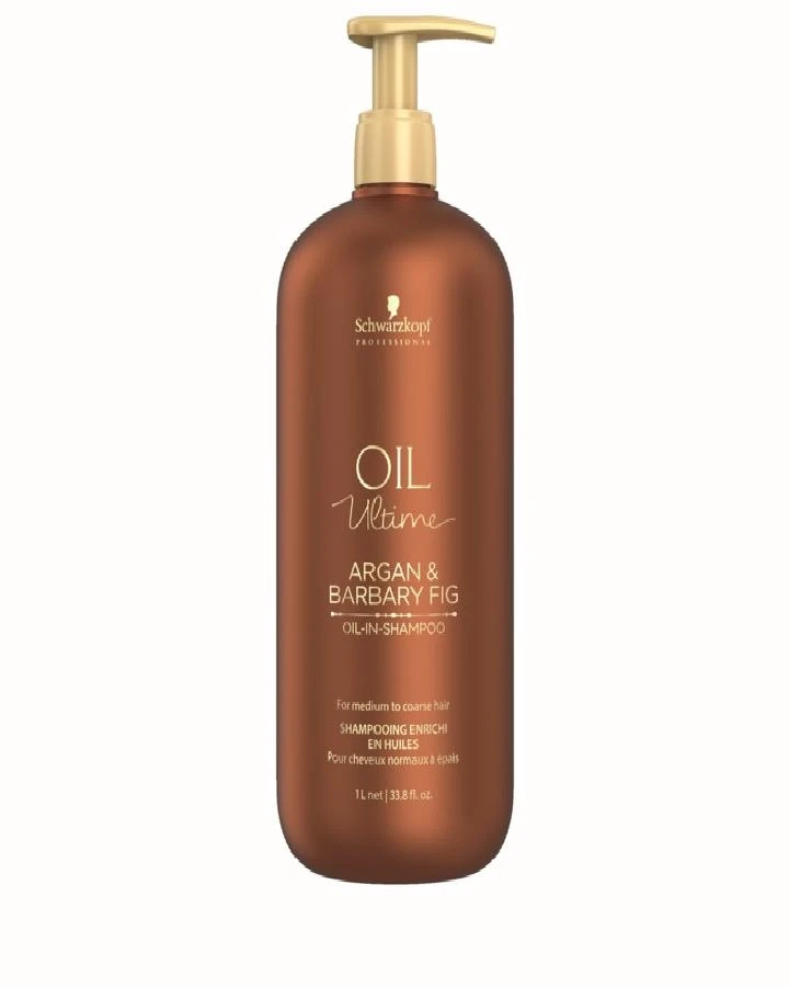 SCHWARZKOPF NUEVO OIL ULTIME ARGAN & BARBARY FIG SHAMPOO 1 LT.