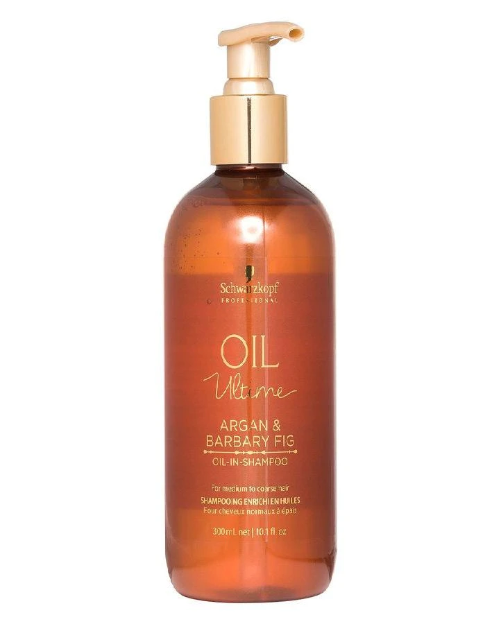 SCHWARZKOPF NUEVO OIL ULTIME ARGAN & BARBARY FIG SHAMPOO 300 ML.
