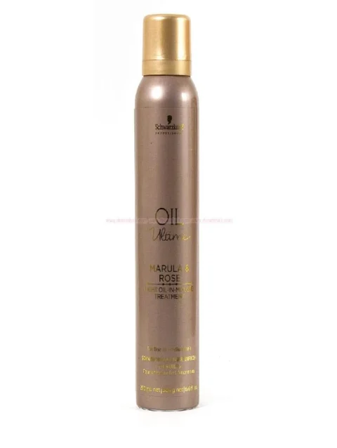 SCHWARZKOPF NUEVO OIL ULTIME MARULA & ROSE MOUSSE 200 ML. (D)