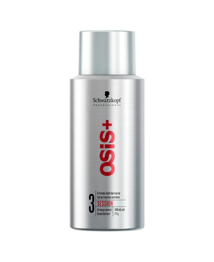 SCHWARZKOPF OSIS SESSION 3 SPRAY EXTREME HOLD 100 ML. BOLSO