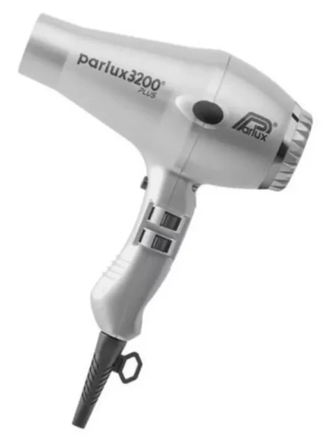 Secadora Parlux 3200 Plus Professional Silver Color Plateado