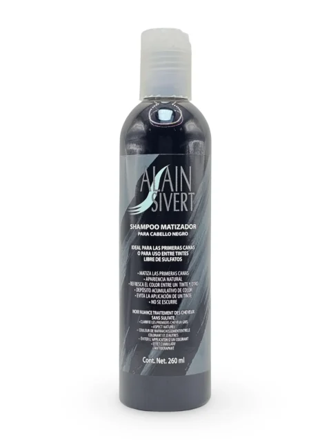 Shampoo Matizador Para Cabello Negro