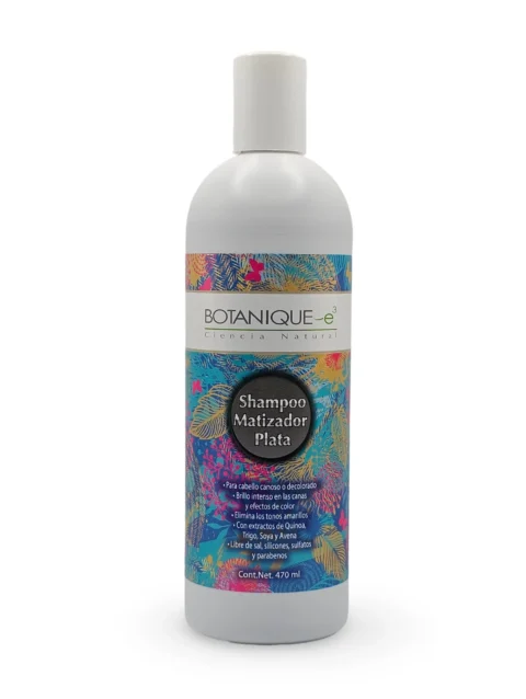Shampoo Matizador Plata 1 Lt Botanique