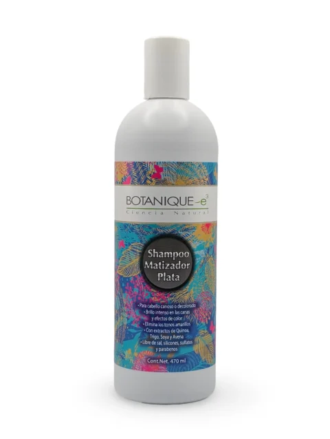 Shampoo Matizador Plata Botanique