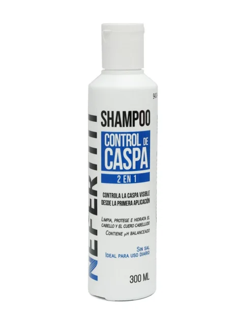 Shampoo para Cabello Control de Caspa Nefertiti 300 ml