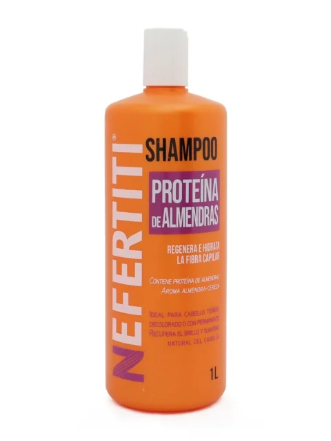 Shampoo para Cabello Proteína de Almendras Nefertiti 1 L