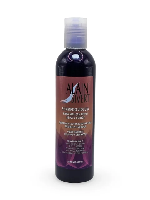 Shampoo Violeta Para Matizar Tonos Beige y Rubios
