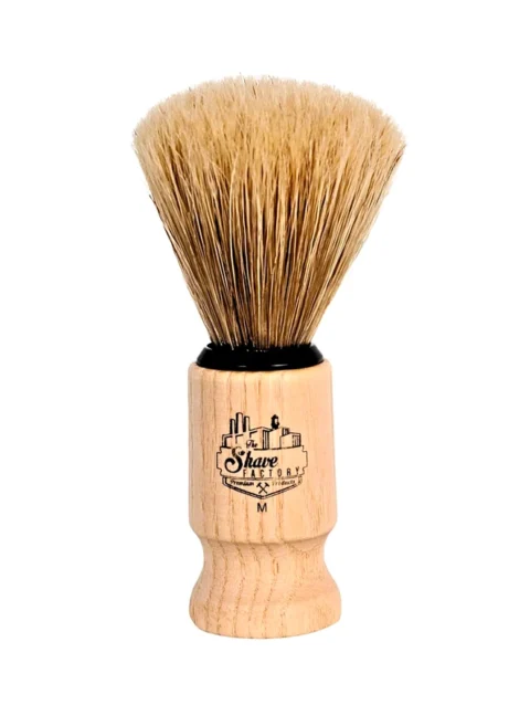 SHAVING FACTORY BROCHA MADERA PARA ENJABONAR SMALL J601