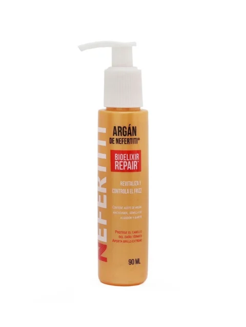 Sílica para Cabello Argán Nefertiti Bioelixir Repair 90 ml