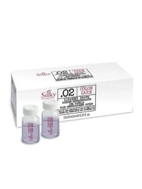 SILKY .02 COLOR CARE VITALIZANTE DE EFECTO LUMINOSO 10X10ML.