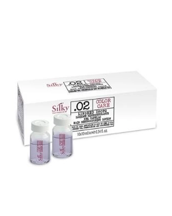 SILKY .02 COLOR CARE VITALIZANTE DE EFECTO LUMINOSO 10X10ML.