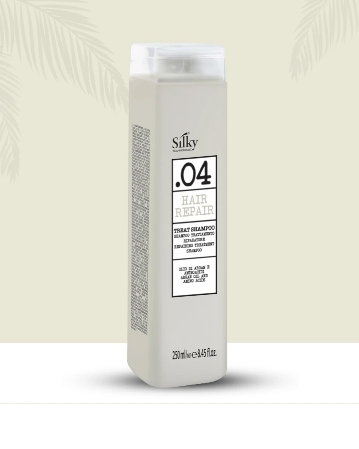 SILKY .04 HAIR REPAIR SHAMPOO TRATANTE PARA EL CABELLO 250 ML.