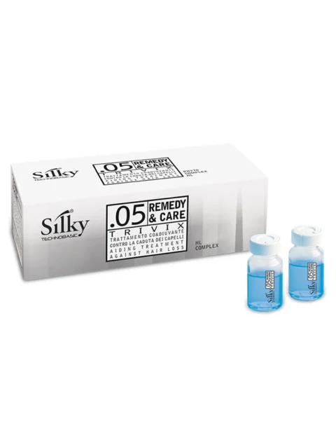 SILKY .05 TRIVIX REMEDY & CARE ANTI CAIDA 10X10ML.