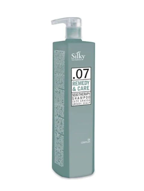 SILKY .07 REMEDY & CARE CUERO CABELLUDO GRASO SHAMPOO 250 ML.