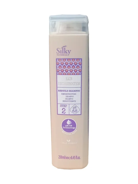 SILKY REBUILD SHAMPOO 250 ML.