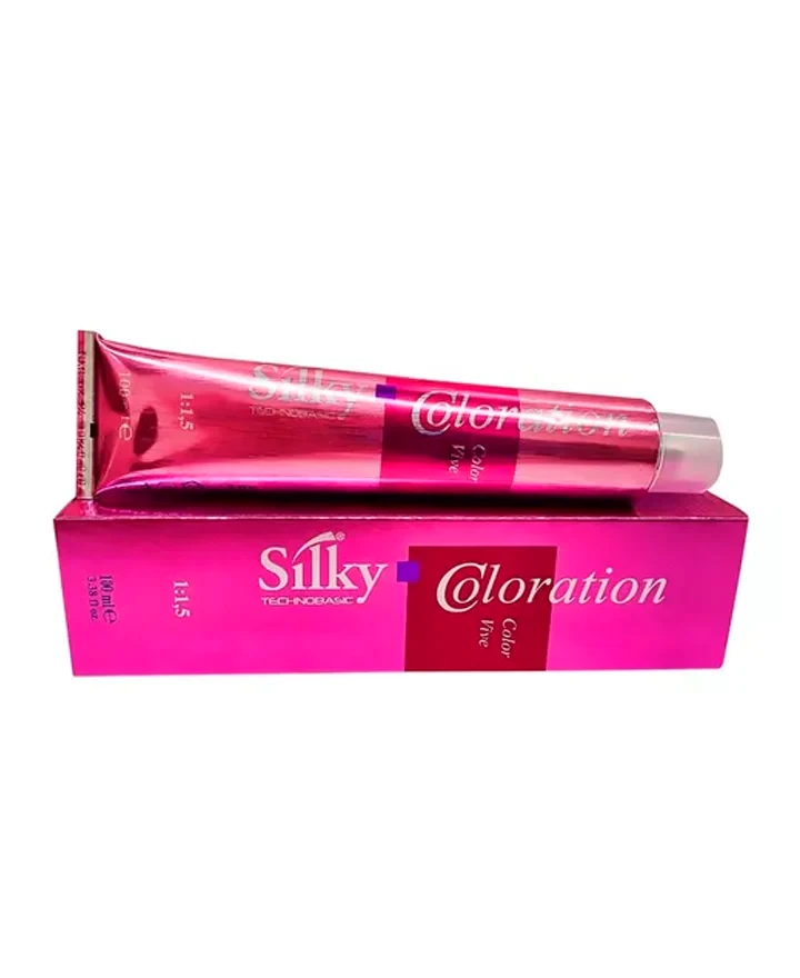 SILKY TINTE COLOR 100 ML. 8.12 RUBIO CLARO CENIZA IRISADO