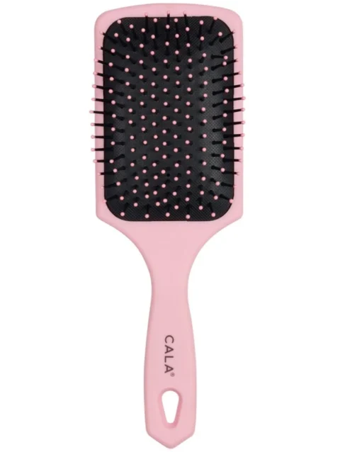 SOFT TOUCH PADDLE HAIR BRUSH (PINK)