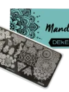 STAMP IT PLATE MANDALA #2