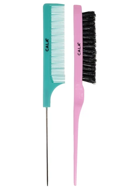 STYLING DUO: TEASING BRUSH & PINTAIL COMB (2PCS)
