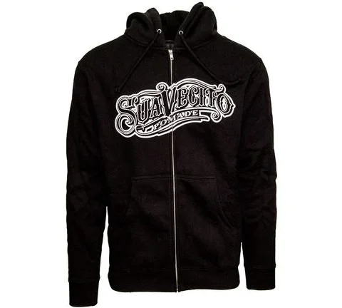 SUDADERA CON GORRO OG ZIPPER- BLANCO