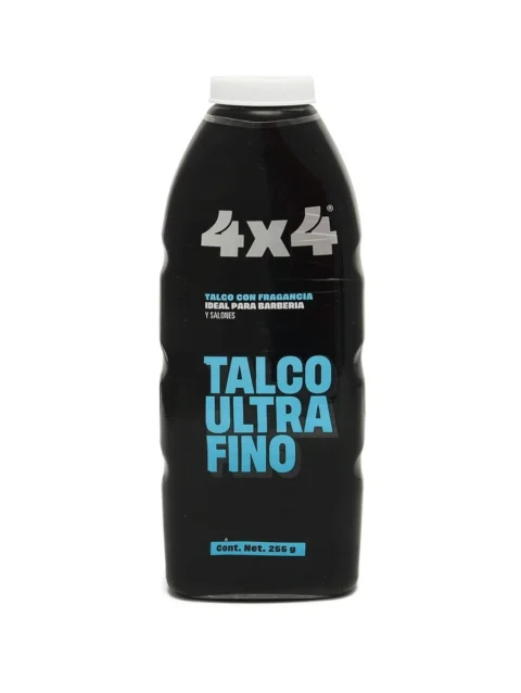 Talco para Barbería Ultra Fino 4X4 Profesional 255 g