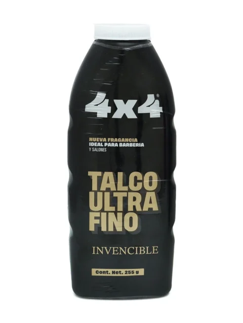 Talco para Barbería Ultra Fino Invisible 4X4 255 g