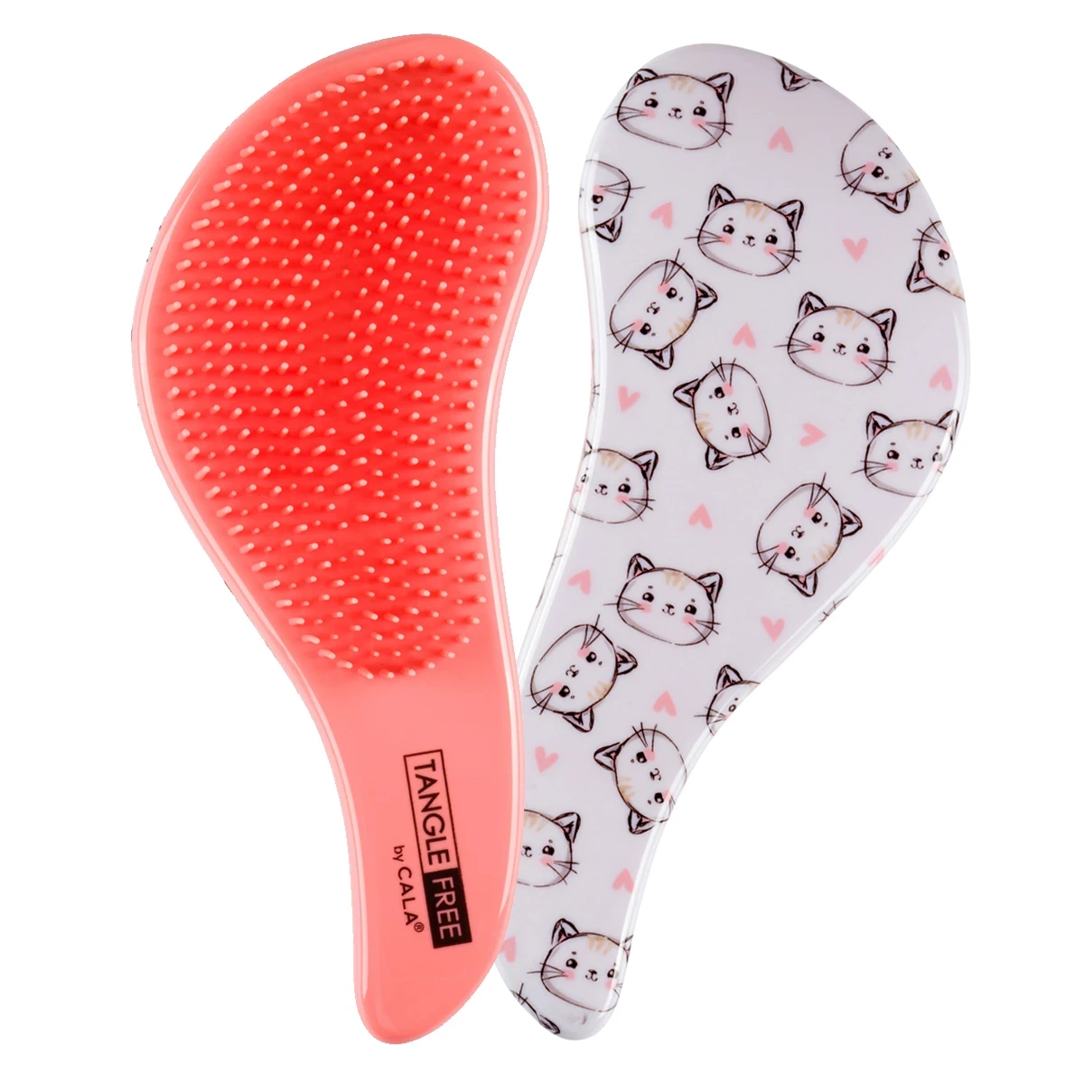 TANGLE FREE HAIR BRUSH: MEOW MEOW
