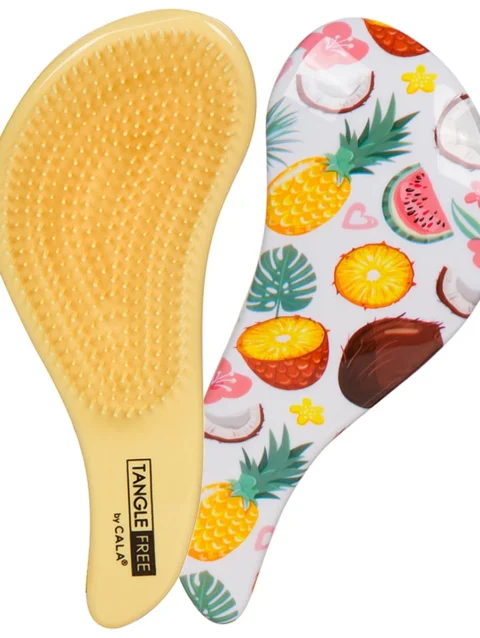 TANGLE-FREE HAIR BRUSH (MIXED FRUITS)