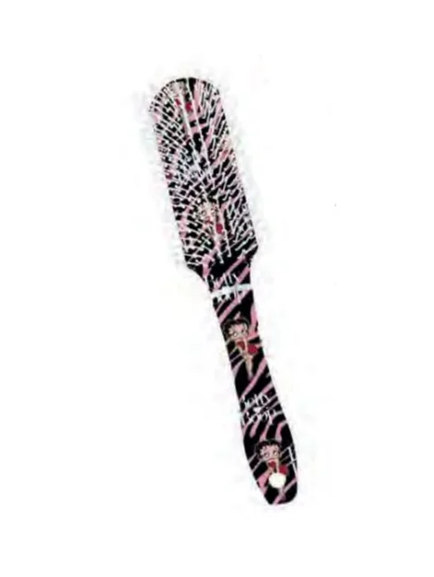 TANYS CEPILLO BR241D PLANO BETTY BOOP CEBRA ROSA