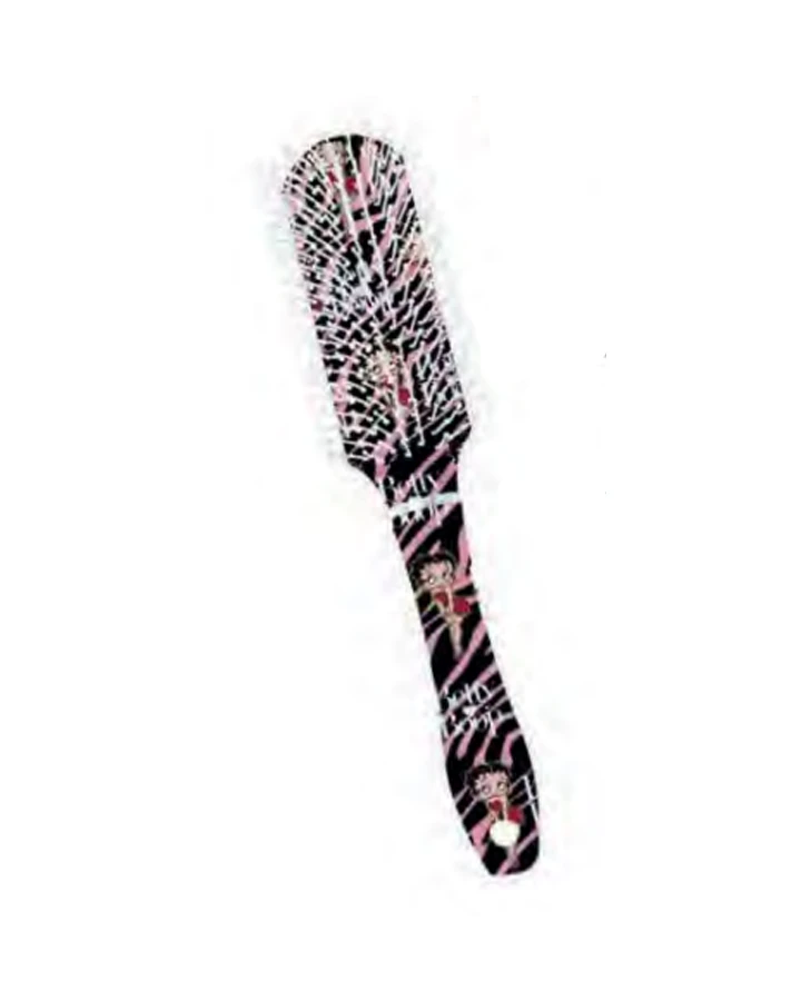 TANYS CEPILLO BR241D PLANO BETTY BOOP CEBRA ROSA