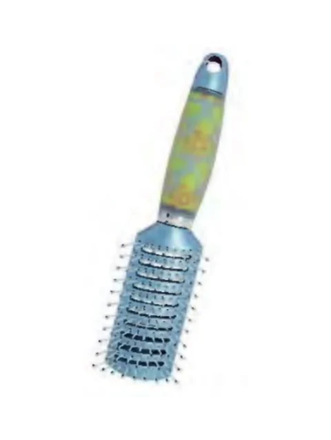 TANYS CEPILLO BR9552B-P VENTILADO MANGO SILICON ERGONOMICO FLORES(D)