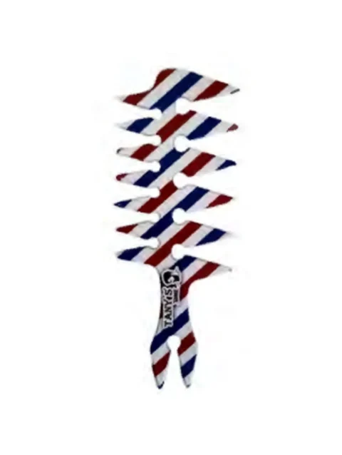 TANYS PEINE DE DIENTES ANCHOS PARA TEXTURIZAR PEI-1157D1 CARAMELO BARBERIA