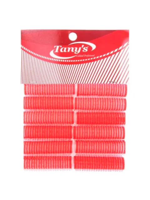 TANYS TUBO MAG13 VELCRO C/12 ROJO