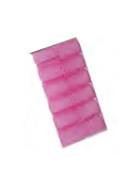 TANYS TUBO MAG44 VELCRO C/12 PZS ROSA 44 MM