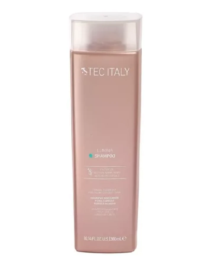 TEC ITALY LUMINA SHAMPOO MATIZADOR RUBIO O BLANCO 300 ML.