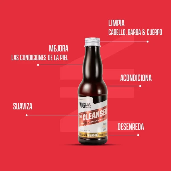 The Cleanser 500ml | Shampoo Barba Y Cabello - Image 3