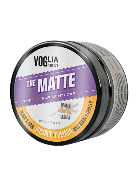 The Matte 100g | Pomada Mate Barba Y Cabello