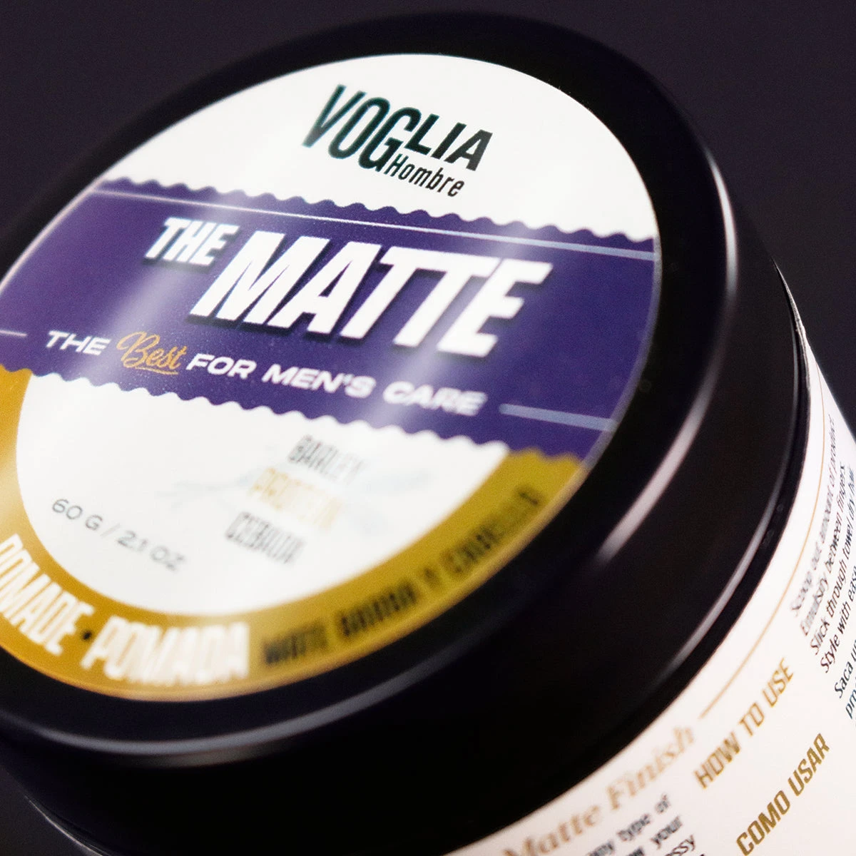 The Matte 100g | Pomada Mate Barba Y Cabello - Image 2