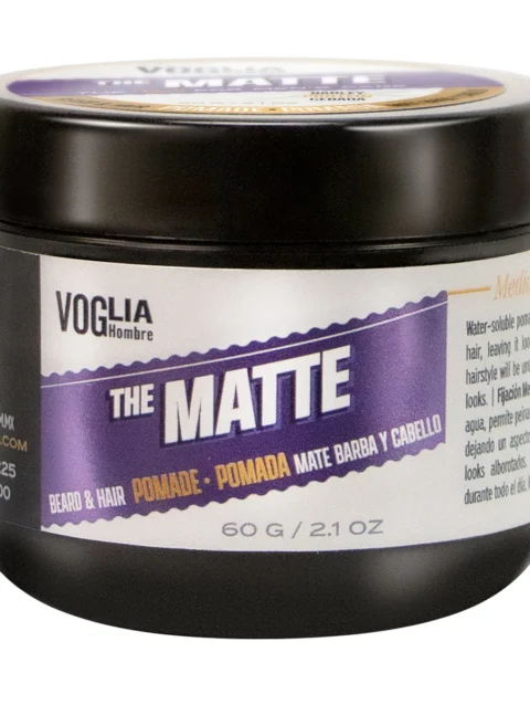 The Matte 60g | Pomada Mate Barba Y Cabello