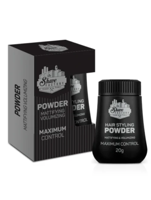 THE SHAVE FACTORY HAIR STYLING POWDER 20 GRS. MATTIFYNG