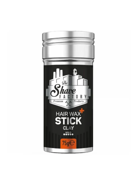 THE SHAVE FACTORY HAIR WAX STICK CLAY HOLD 75 GRS.