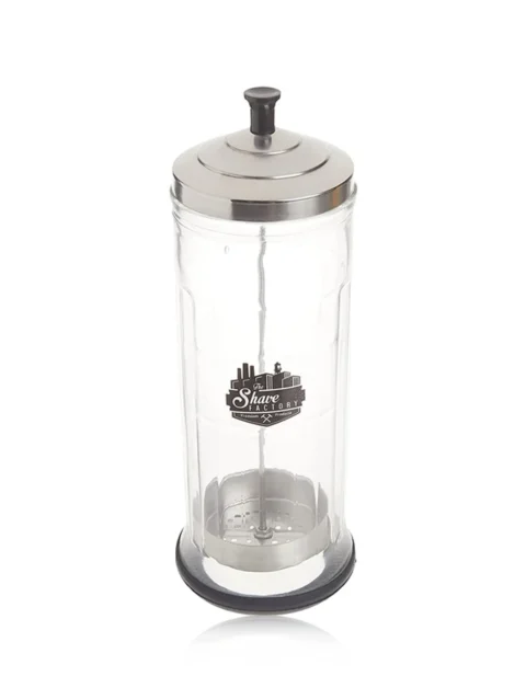 THE SHAVE FACTORY JARRA DESINFECTANTE 37 OZ. VIDRIO
