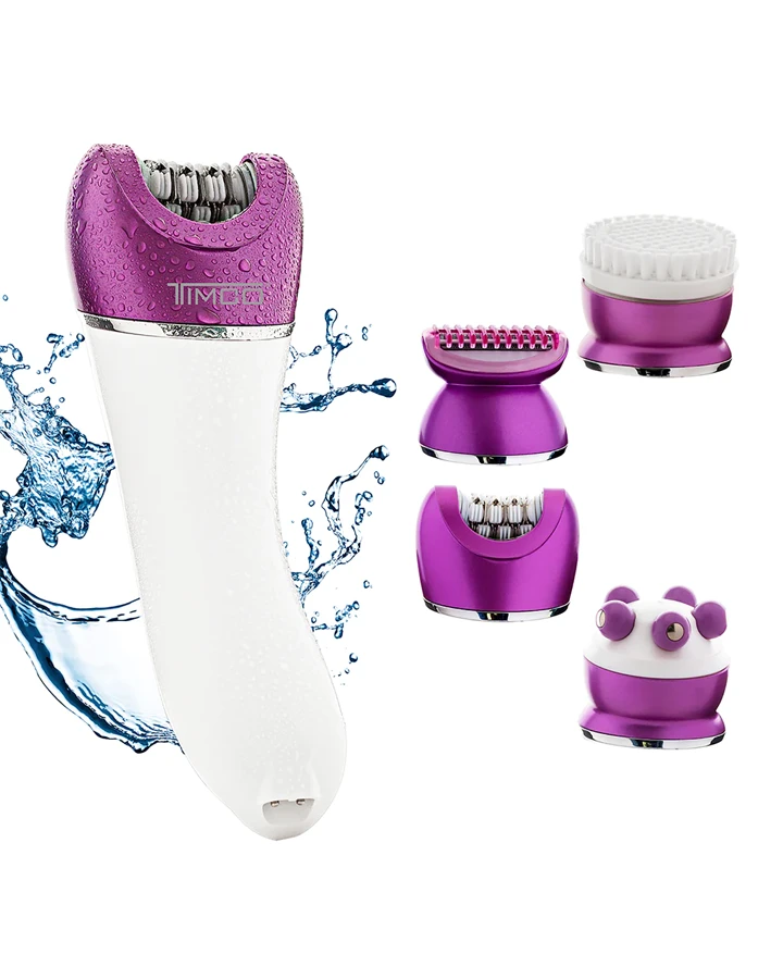 TIMCO COMBO DEPILADORA FACIAL DW-605 + TINA PARA PEDICURE COMDW605