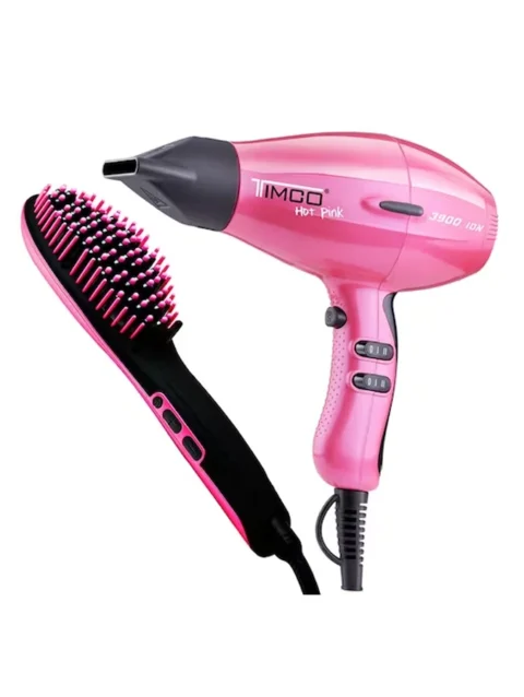 TIMCO MALETIN KIT-HOTPINK SECADORA+CEPILLO ELECTRICO