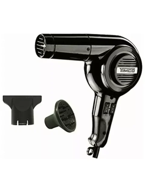 TIMCO SECADORA SP-1600 CON DIFUSOR COLOR NEGRO