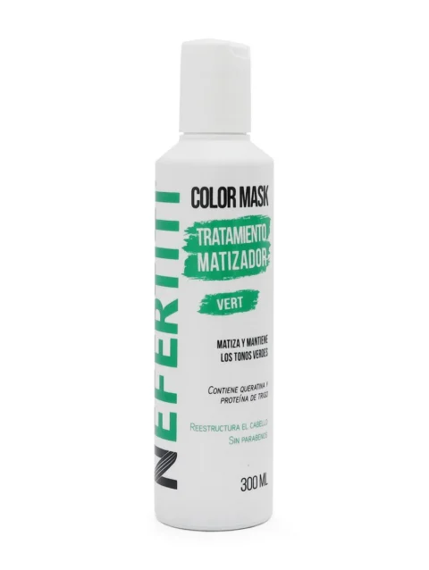 Tratamiento Capilar Matizador Vert Verde Nefertiti 300 ml