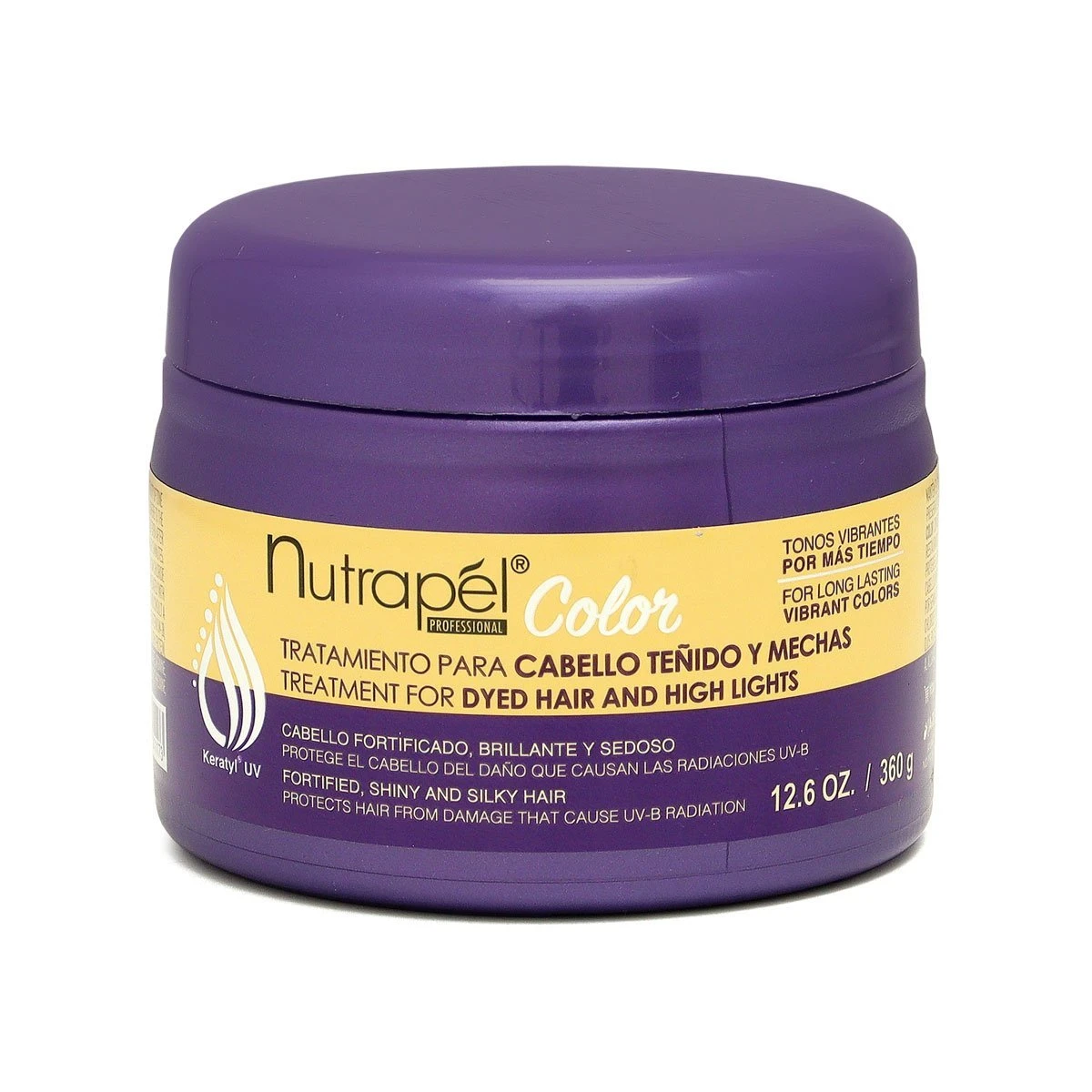 Tratamiento para Cabello Teñido Nutrapel Color 360 g