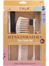 WHEAT STRAW COMB SET: EARTH (4PCS)