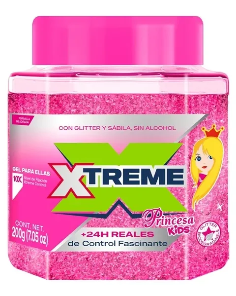 Gel Xtreme princesa kids rosa 200 g